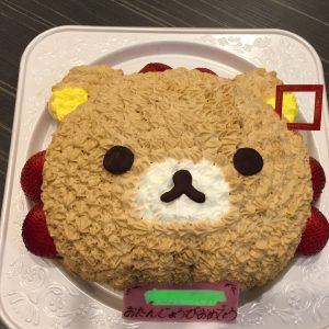 誕生日ケーキ