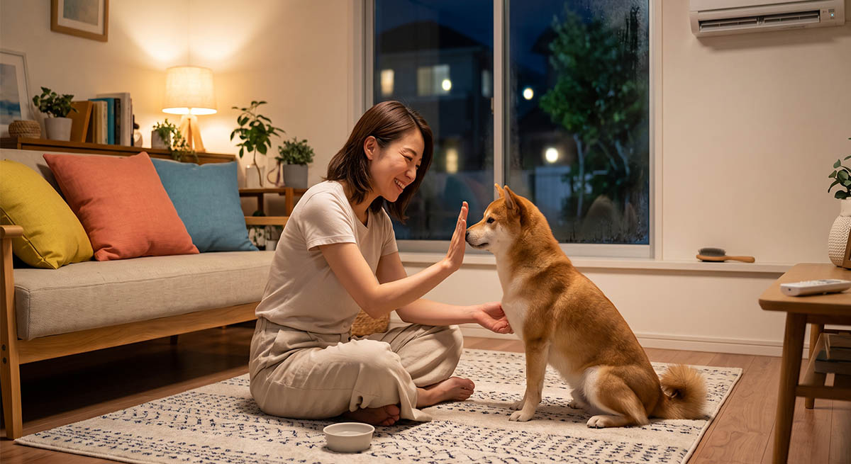 夏の散歩に行けない…と悩む飼い主必見！愛犬が喜ぶ室内運動＆知育遊び